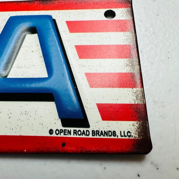 God Bless America small metal patriotic sign Fourth of July Independence Day - Picture 5 of 10